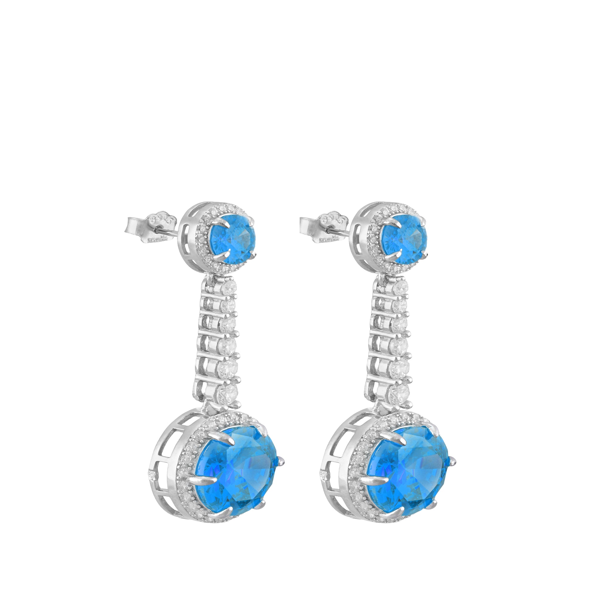 Royal Blue Drop Earrings