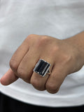Noir Titan Ring - 925 Silver