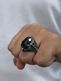 Noir Emperor Ring – 925 Silver