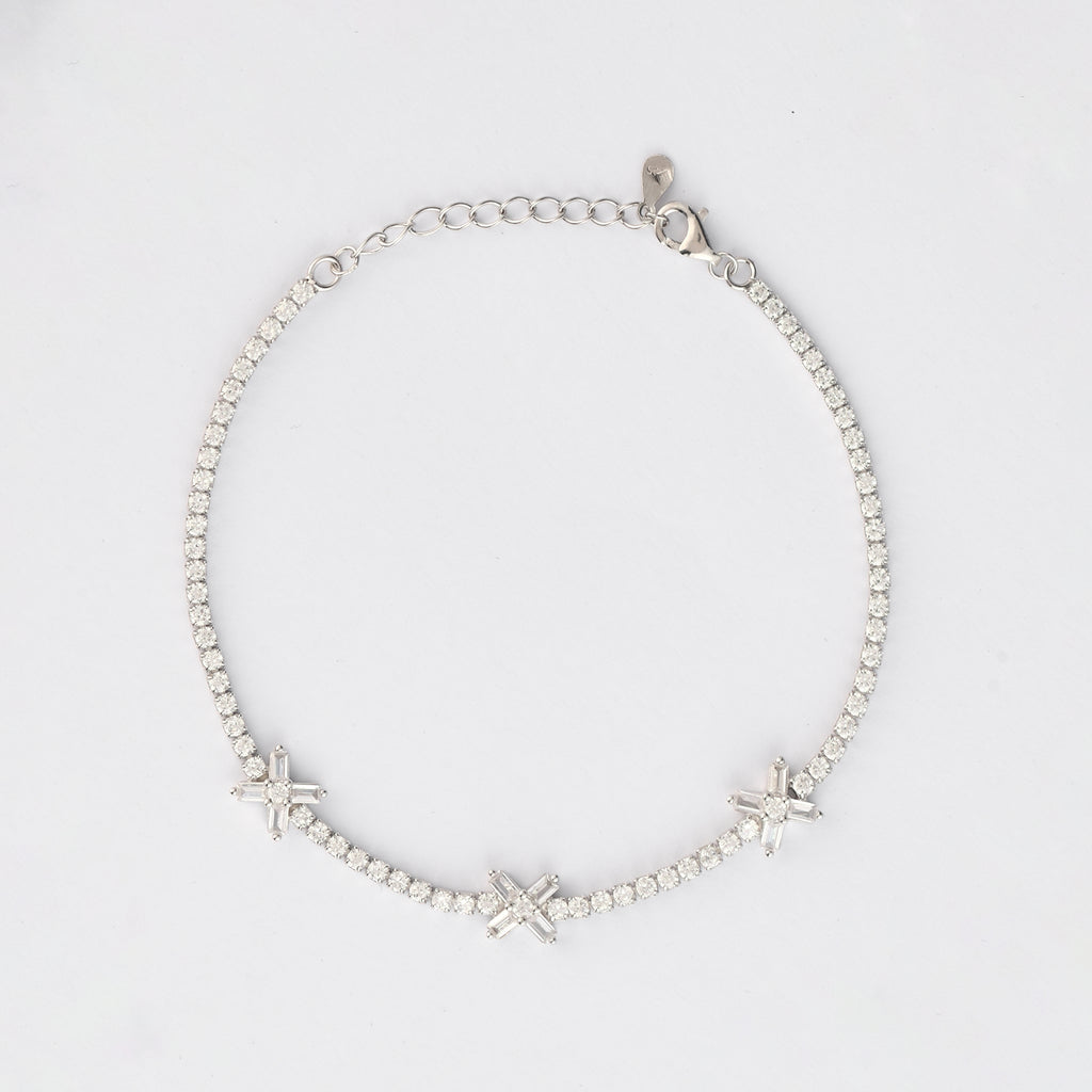 Celestial Spark Tennis Bracelet