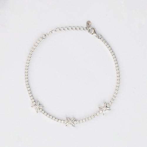 Celestial Spark Tennis Bracelet