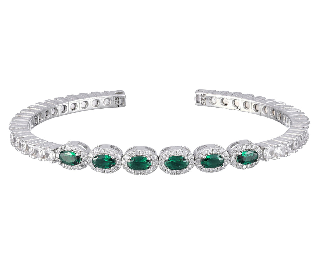 Emerald Dome Bangle