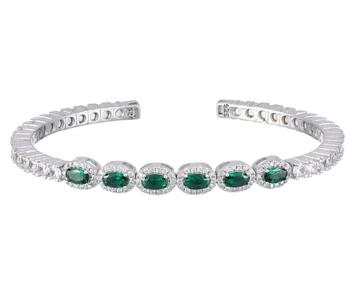 Emerald Dome Bangle