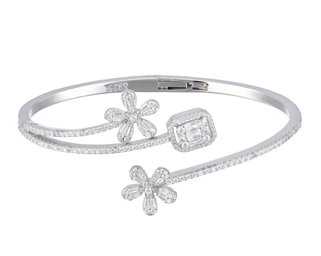 Flower Twin Bangle