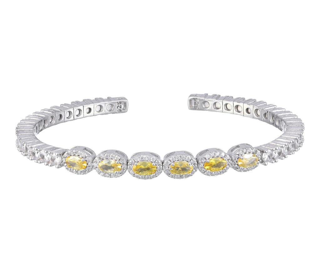 Yellow Dome Bangle