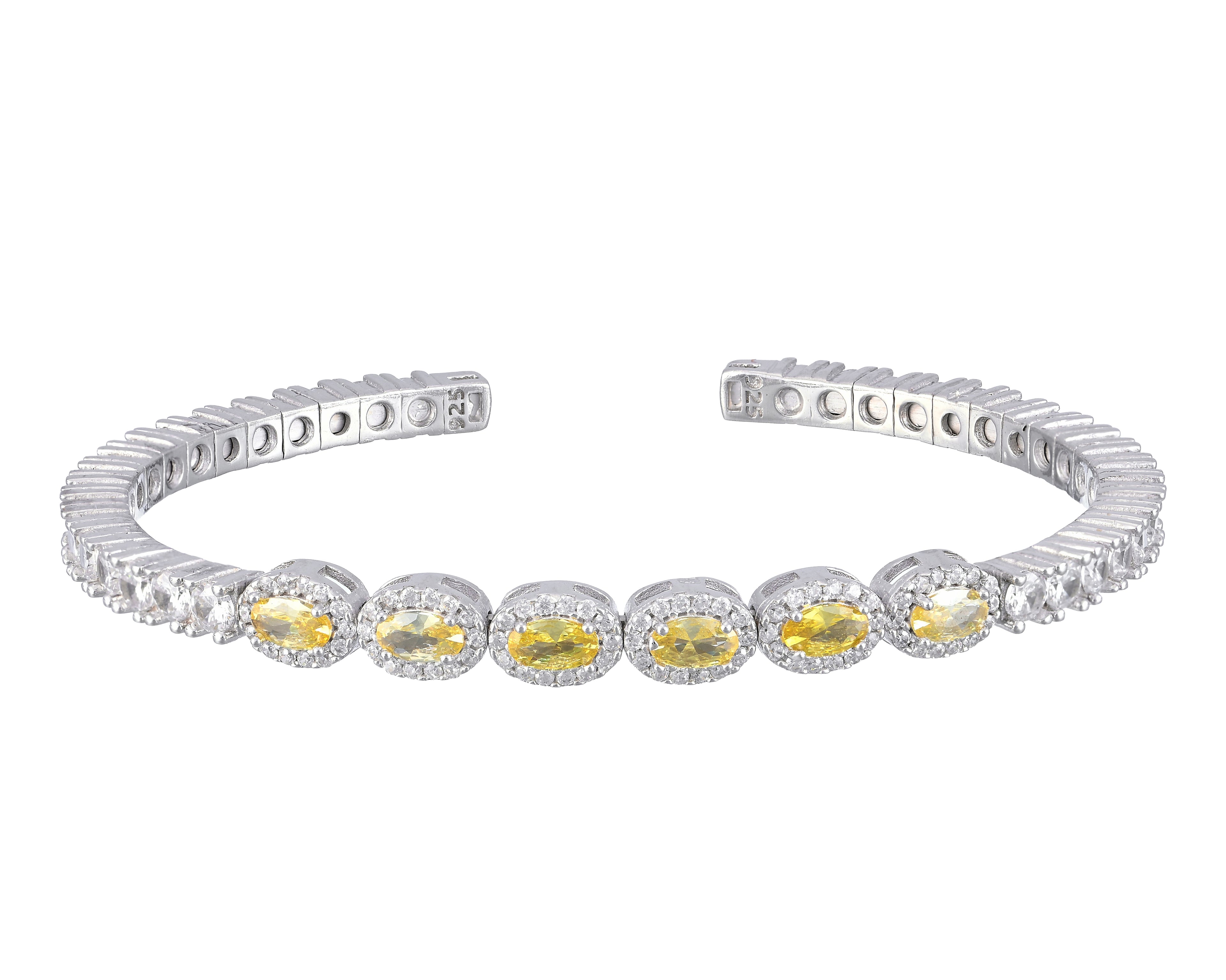 Yellow Dome Bangle