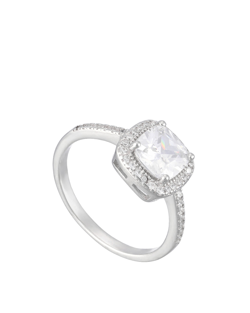 Halo Square Ring