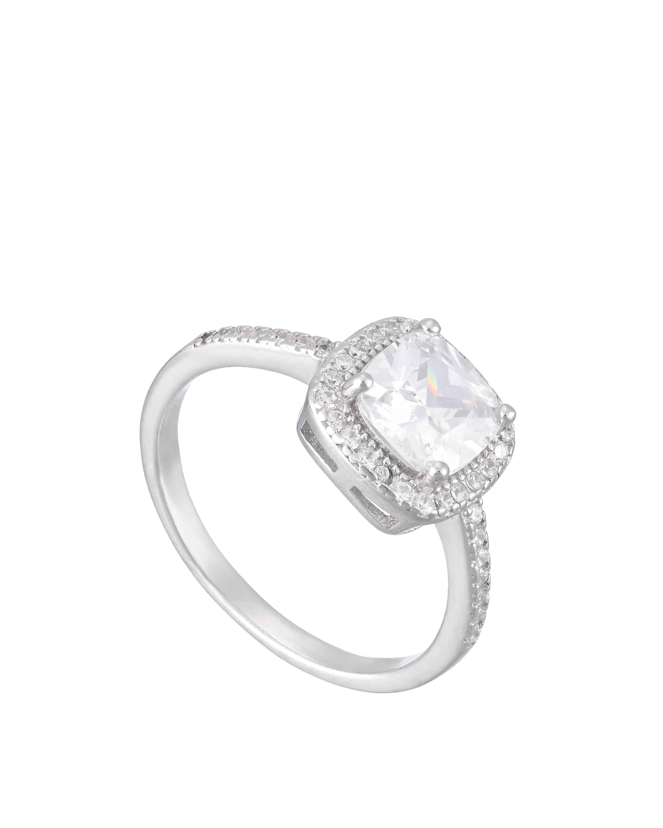 Halo Square Ring