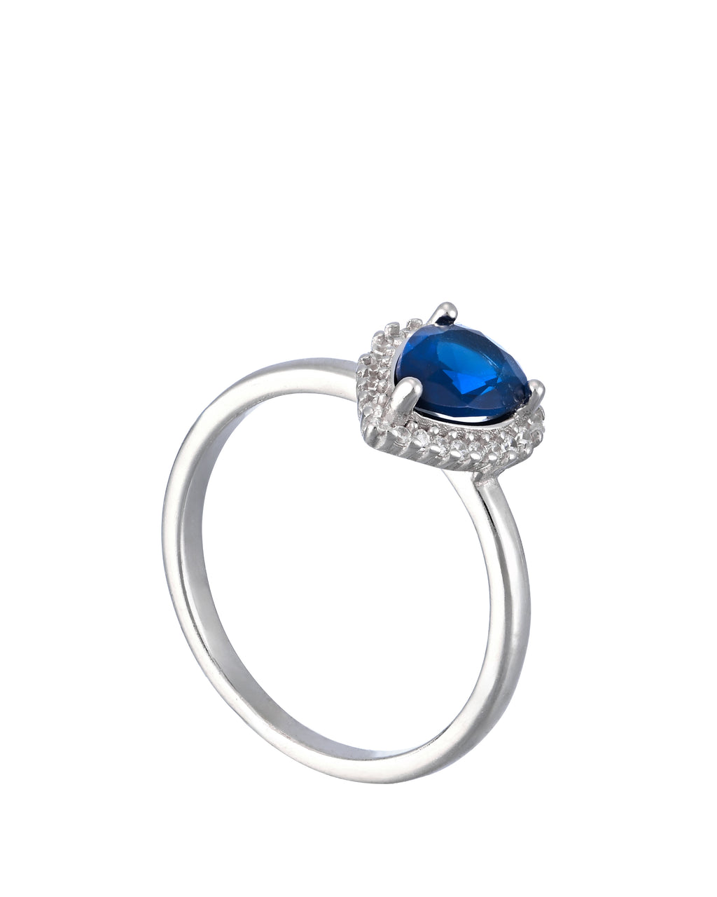 Sapphire Drop Ring
