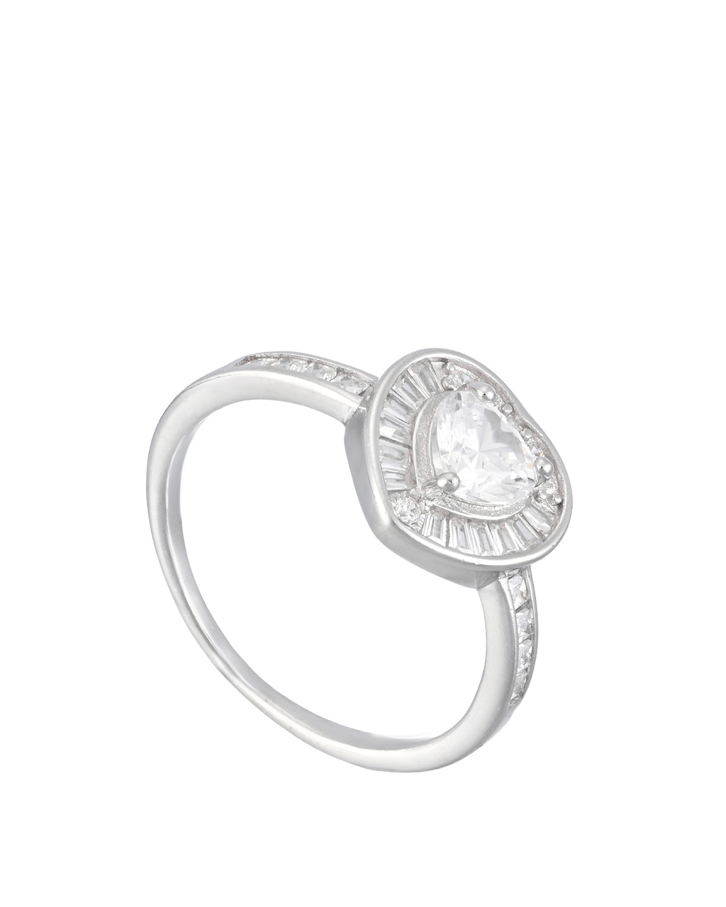 Halo Heart With Frame Ring