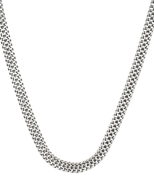 Bold Texture Silver Chain