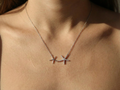 Double Star Pendant Necklace
