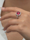 Velvet Square Ring