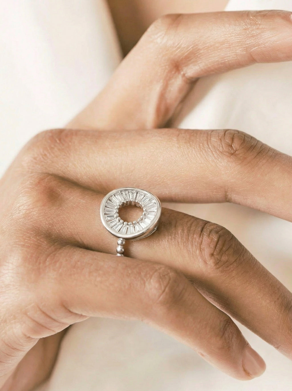 Halo Round Ring